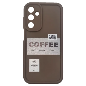 کاور فشن کیس مدل TPU Coffee محافظ لنز دار مناسب برای گوشی Galaxy A55